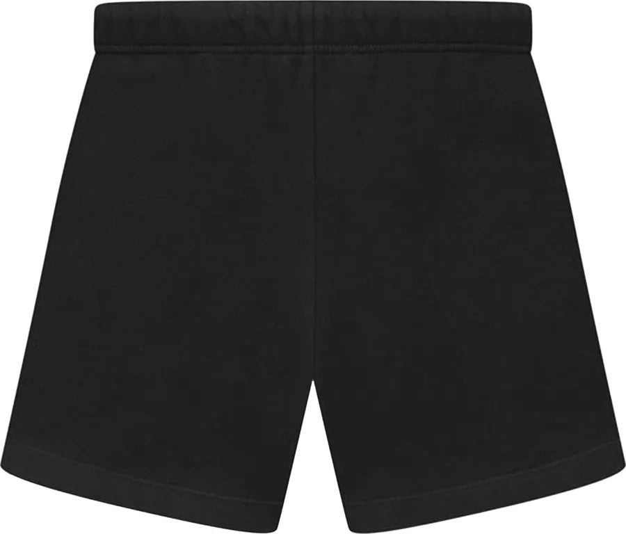 Fear of God Essentials Cream Drawstring Sweatshorts 'Jet Black' (SS23)