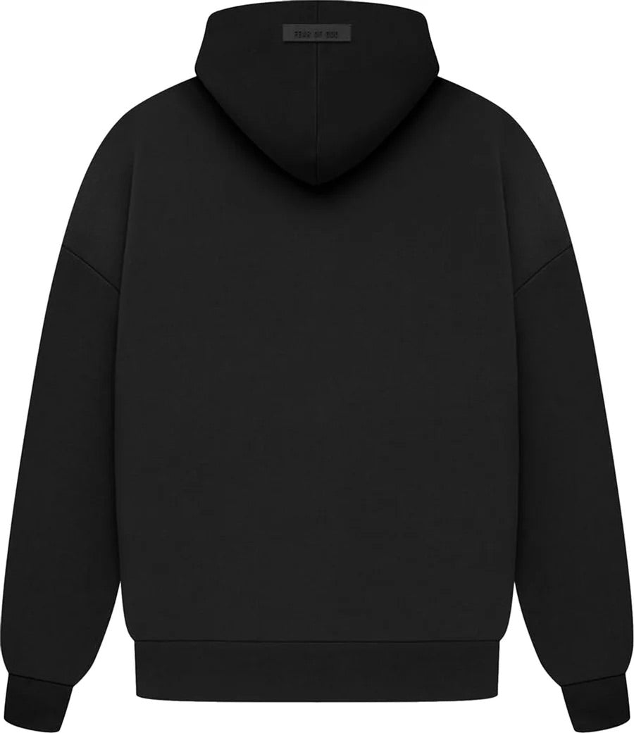 Fear of God Essentials Hoodie 'Jet Black' (SS23)