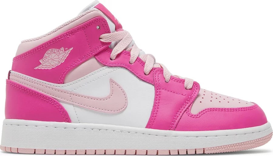 Air Jordan 1 Mid 'Fierce Pink' (GS)