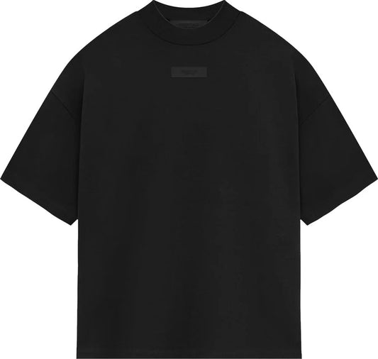 Fear of God Essentials Crewneck T-Shirt II 'Jet Black' (SS24)