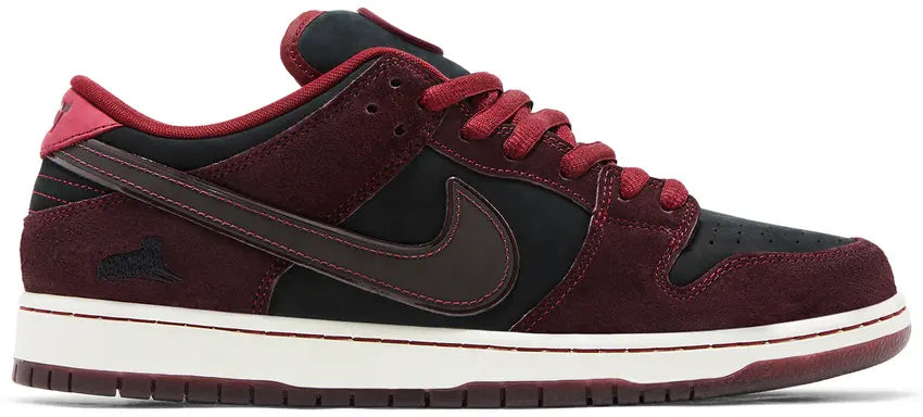 Nike SB Dunk Low Pro QS x RIOT Skateshop 'Mahogany Dark Beetroot'