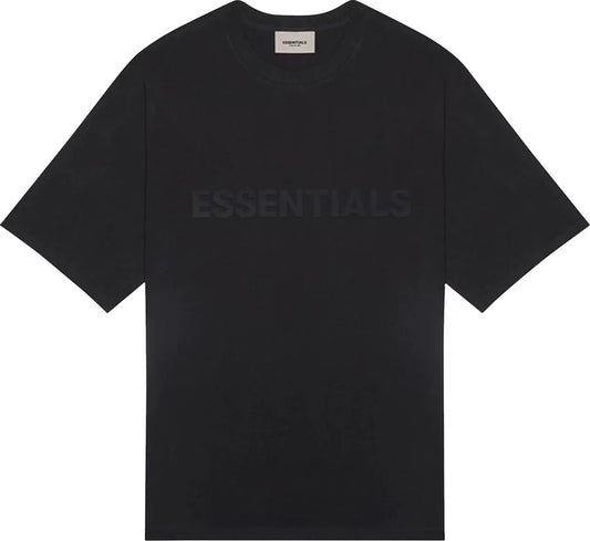 Fear of God Essentials 3D Silicon Appliqué Boxy T-Shirt x SSENSE 'Dark Navy' (FW20)