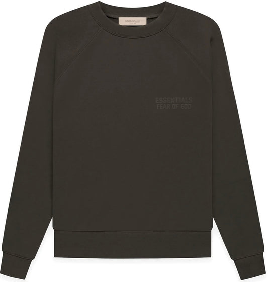 Fear of God Essentials Crewneck 'Off-Black' (FW22)