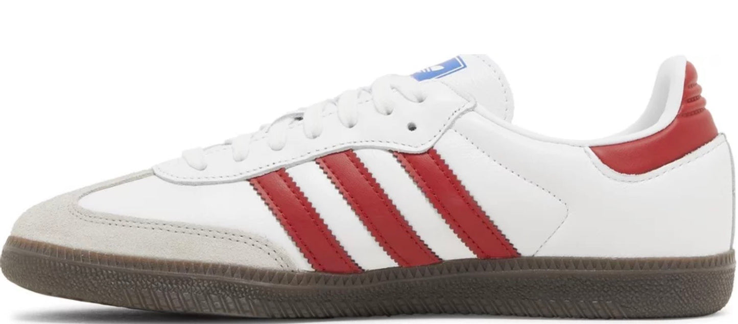Adidas Samba OG 'White Scarlet'