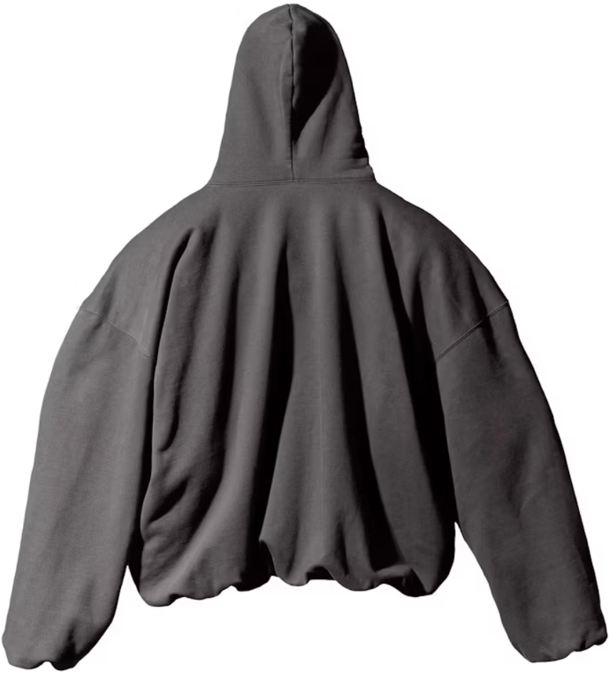 Yeezy Gap Engineered by Balenciaga Logo Hoodie 'Dark Grey'