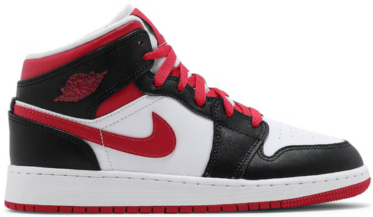 Air Jordan 1 Mid 'White Very Berry' (GS)