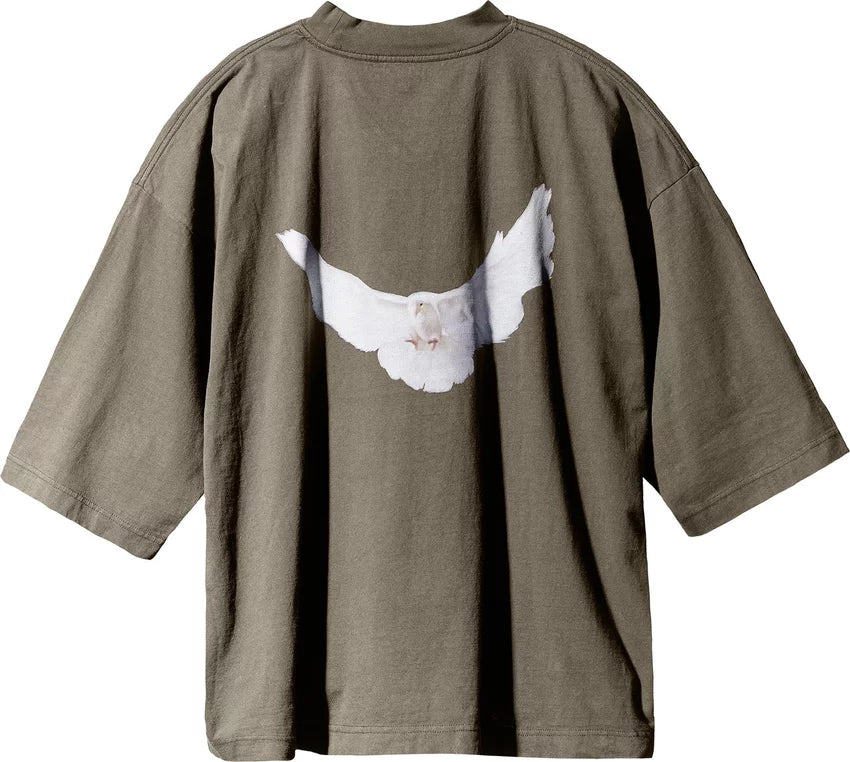 Yeezy Gap Engineered by Balenciaga Dove 3/4 Sleeve Tee 'Beige'