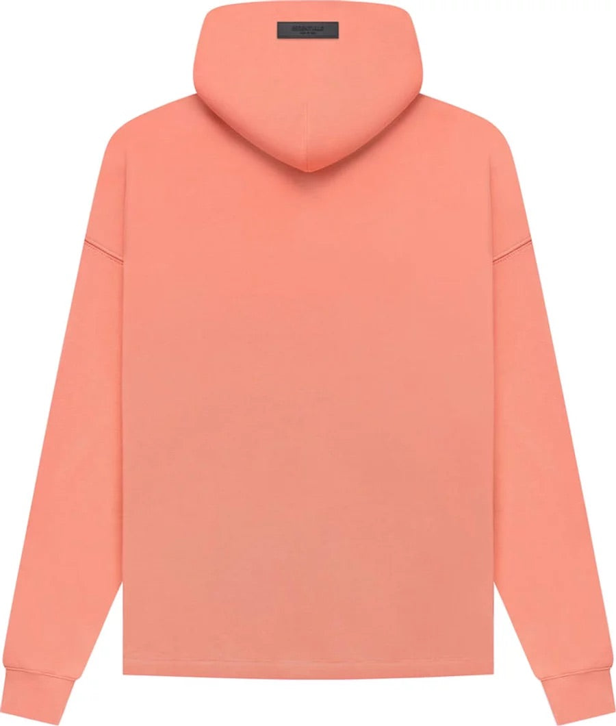 Fear of God Essentials Relaxed Hoodie 'Coral' (FW22)