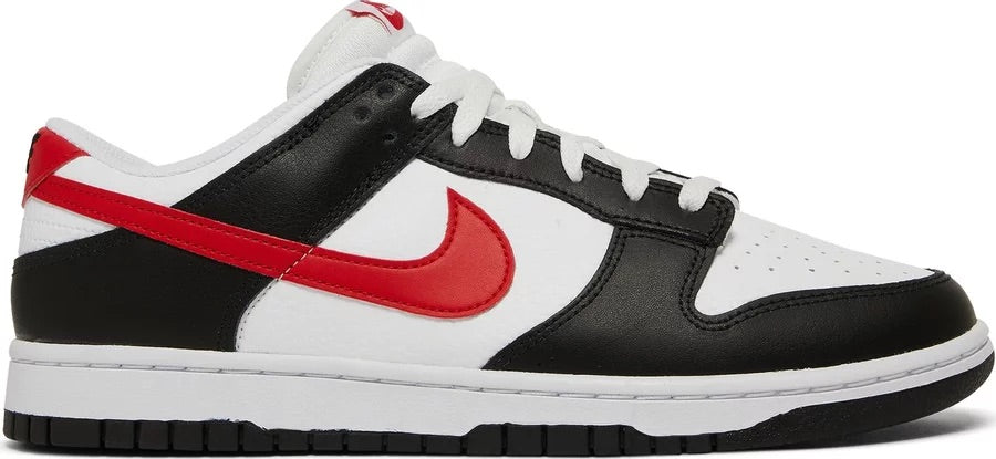 Nike Dunk Low Retro 'Red Swoosh Panda'