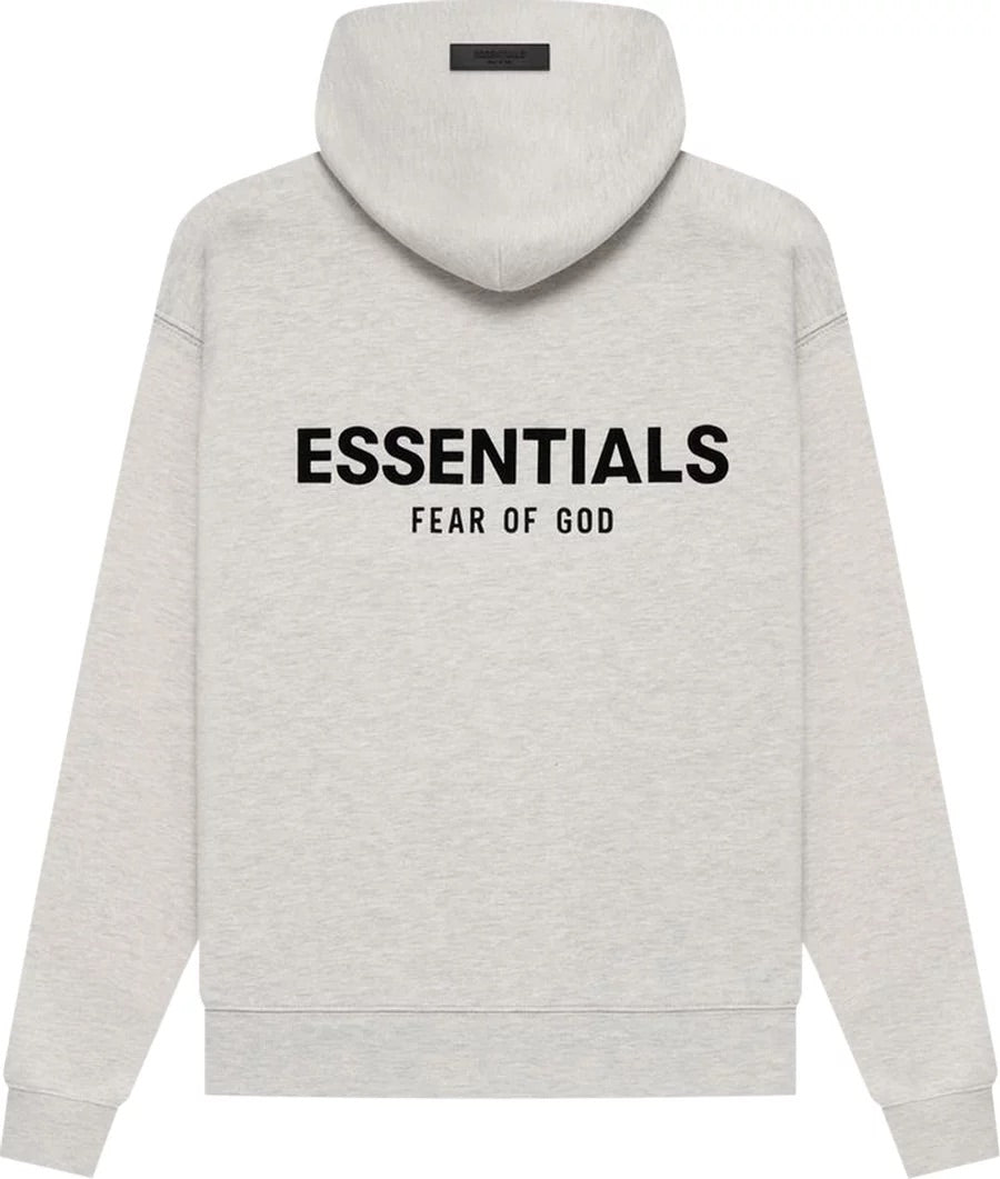 Fear of God Essentials Hoodie 'Light Oatmeal' (FW22)