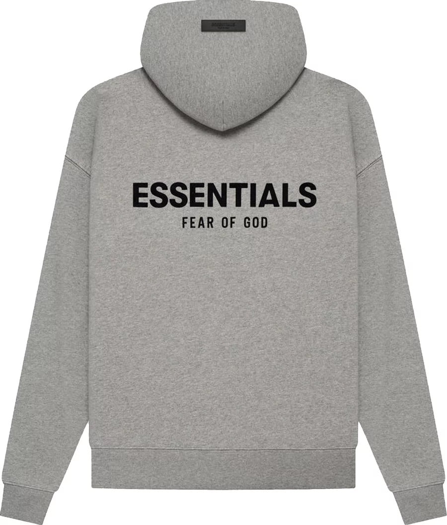 Fear of God Essentials Hoodie 'Dark Oatmeal' (FW22)