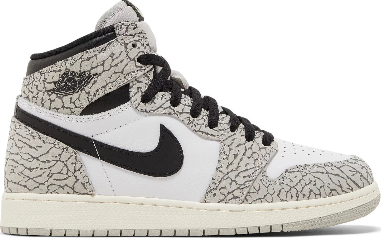 Air Jordan 1 High Retro OG 'White Cement' (GS)