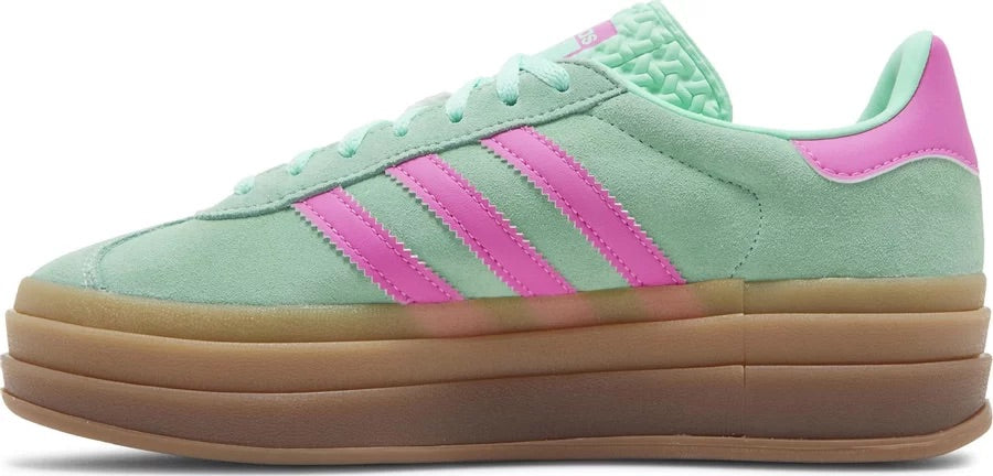 Adidas Gazelle Bold 'Pulse Mint Screaming Pink' (W)