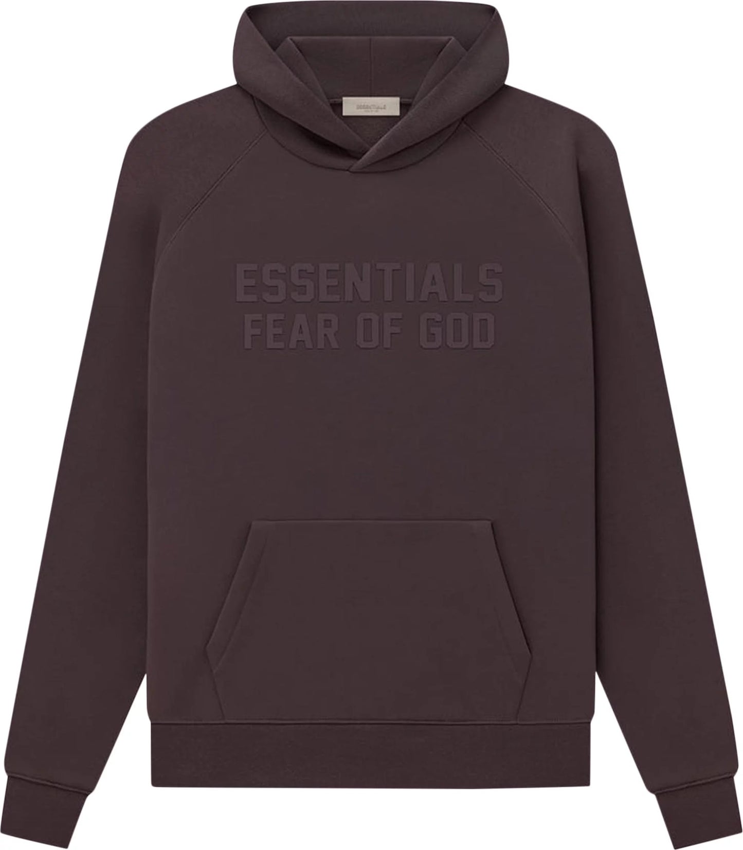 Fear of God Essentials Hoodie 'Plum' (SS23)