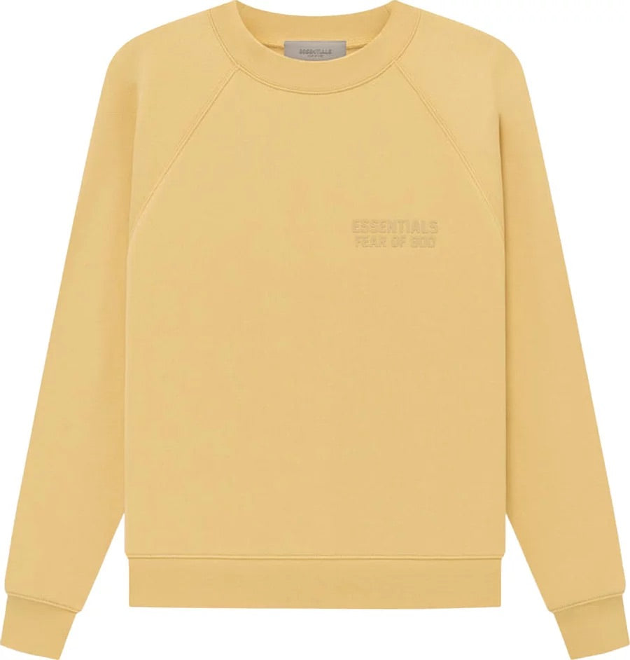 Fear of God Essentials Crewneck Sweatshirt 'Light Tuscan' (SS23)