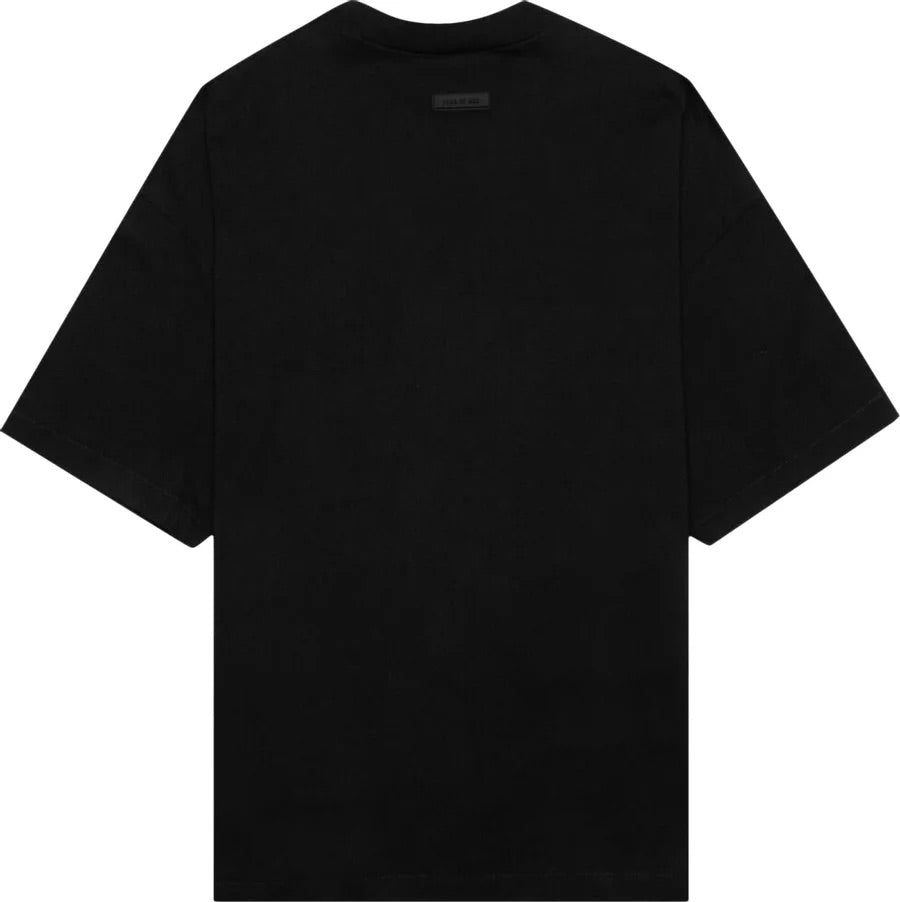 Fear of God Essentials Small Logo T-Shirt 'Jet Black' (FW23)