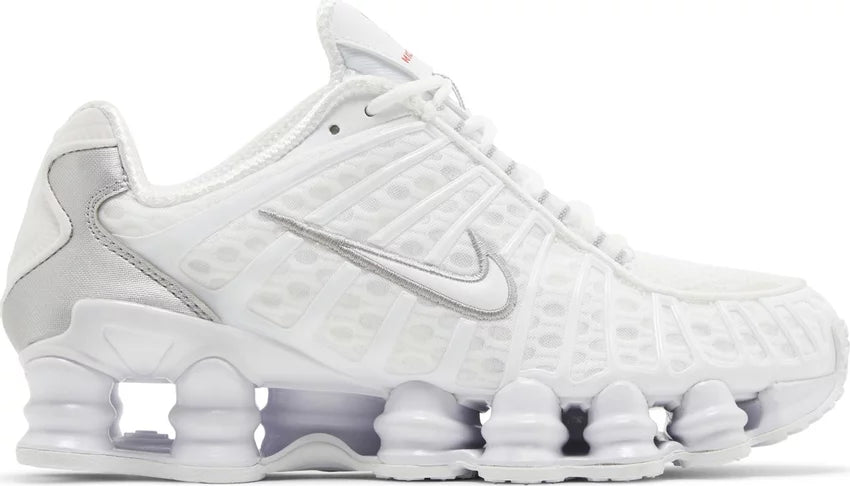 Nike Shox TL 'White Metallic Silver Max Orange' (W)