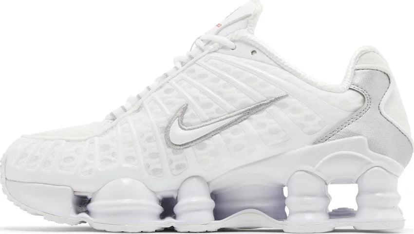 Nike Shox TL 'White Metallic Silver Max Orange' (W)