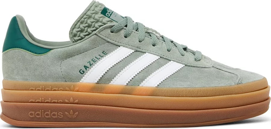 Adidas Gazelle Bold 'Silver Green Gum' (W)