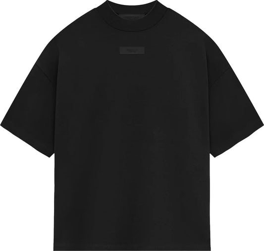 Fear of God Essentials Crewneck T-Shirt II 'Jet Black' (SS24)