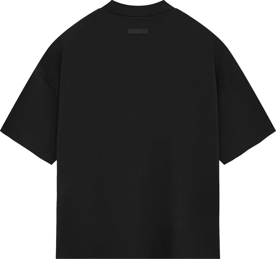 Fear of God Essentials Crewneck T-Shirt II 'Jet Black' (SS24)