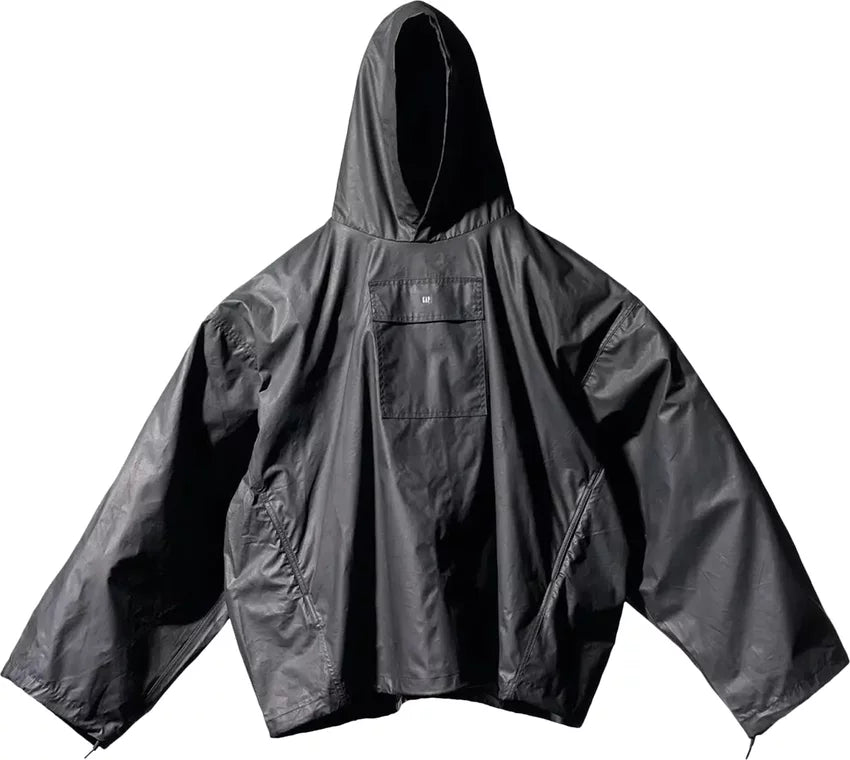 Yeezy Gap Engineered by Balenciaga Coated Cotton Anorak 'Black'