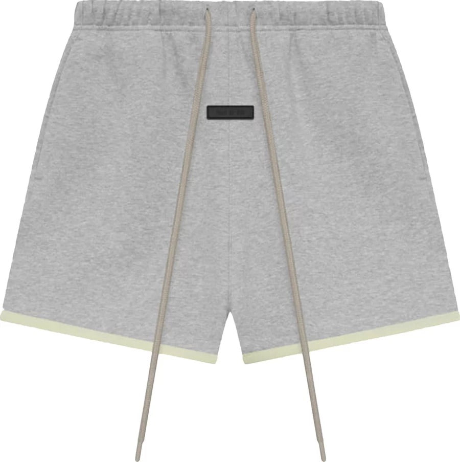 Fear of God Essentials Sweatshorts 'Light Heather Grey' (SS24)