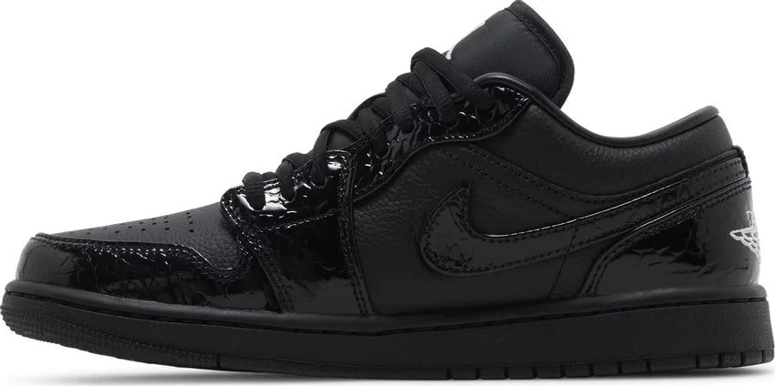 Air Jordan 1 Low 'Patent Elephant Black' (W)