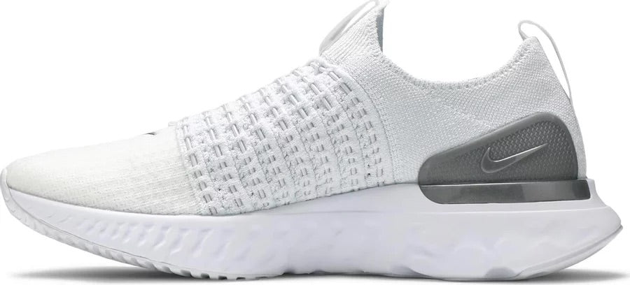 Nike React Phantom Run Flyknit 2 'True White Silver' (W)