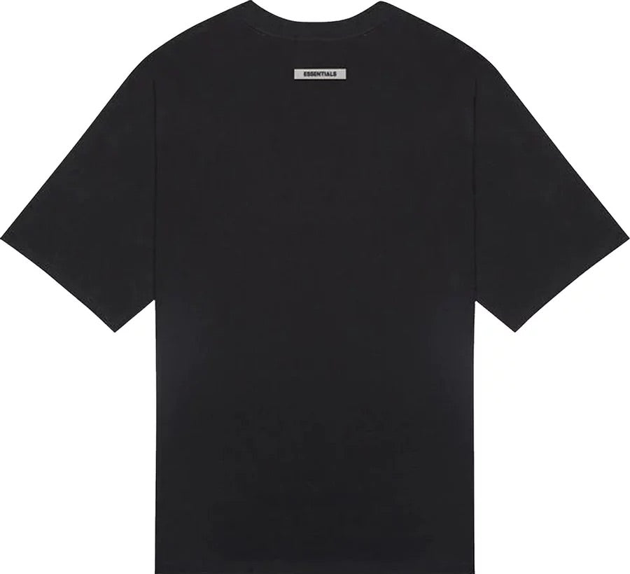 Fear of God Essentials 3D Silicon Appliqué Boxy T-Shirt x SSENSE 'Dark Navy' (FW20)