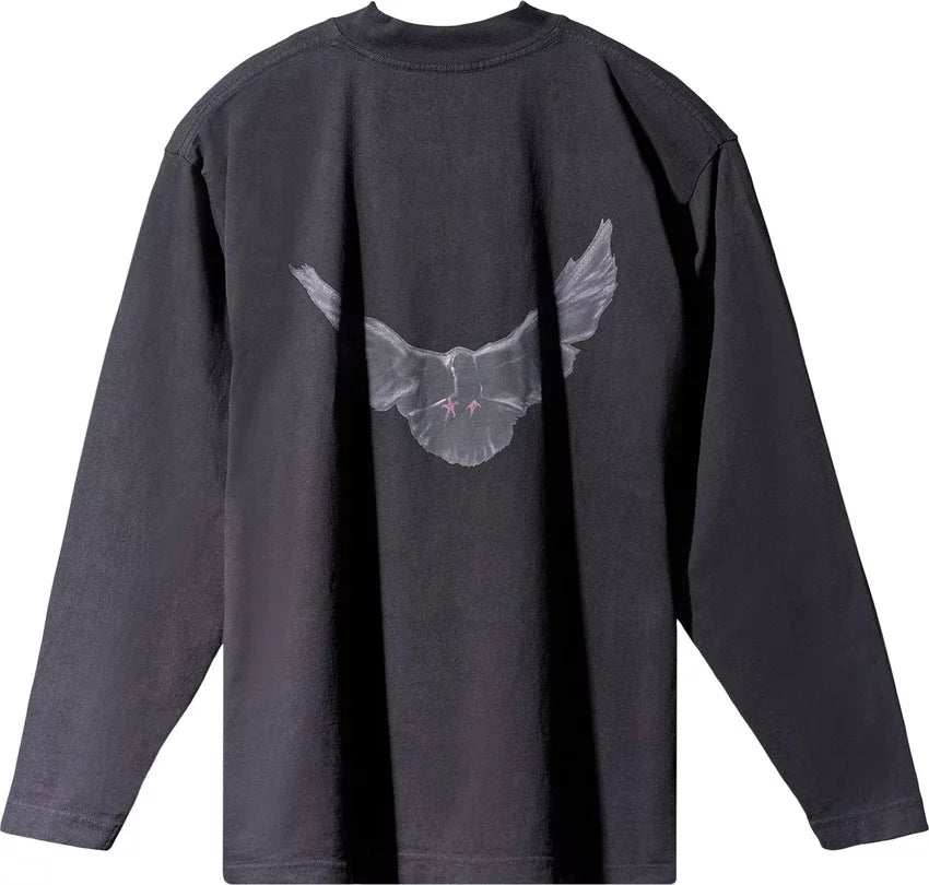 Yeezy Gap Engineered by Balenciaga Dove Long-Sleeve Tee 'Black'