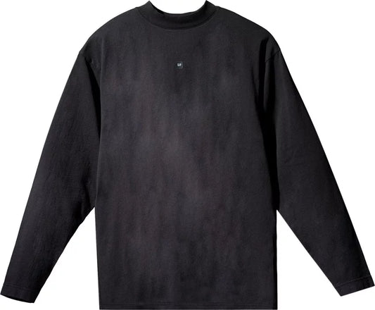 Yeezy Gap Engineered by Balenciaga Logo Long-Sleeve Tee 'Black'