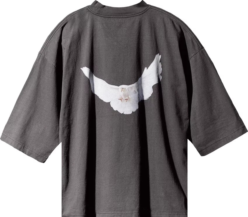 Yeezy Gap Engineered by Balenciaga Dove 3/4 Sleeve Tee 'Dark Grey'