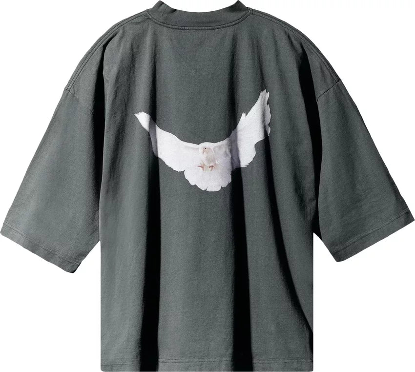 Yeezy Gap Engineered by Balenciaga Dove 3/4 Sleeve Tee 'Dark Green'