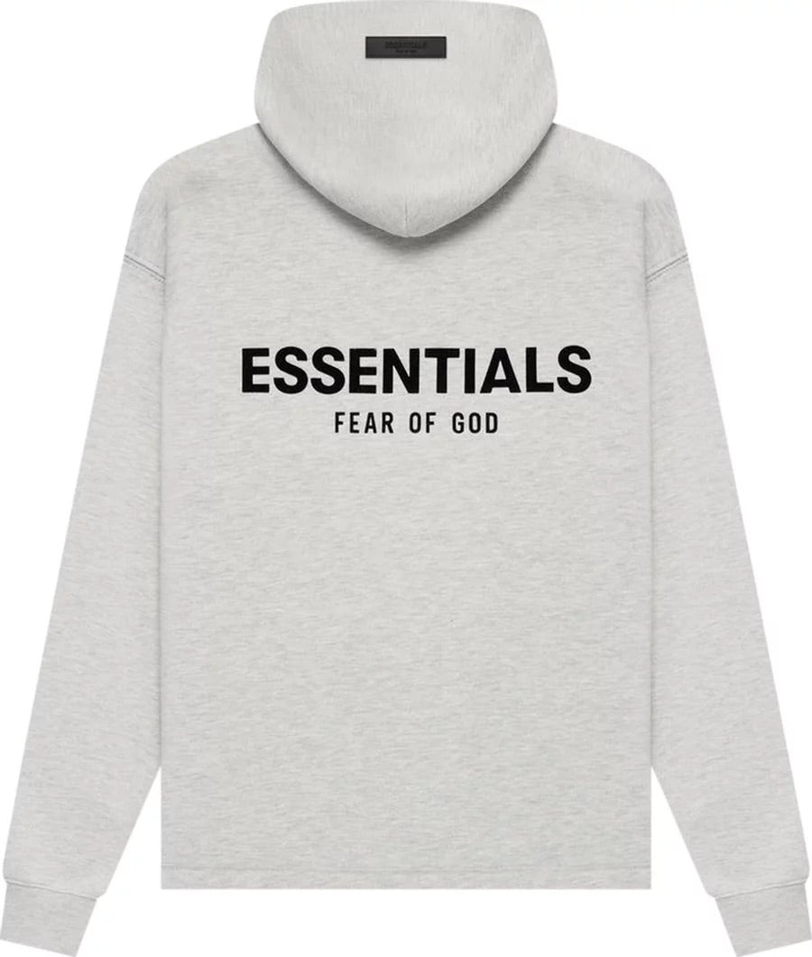 Fear of God Essentials Relaxed Hoodie 'Light Oatmeal' (FW22)