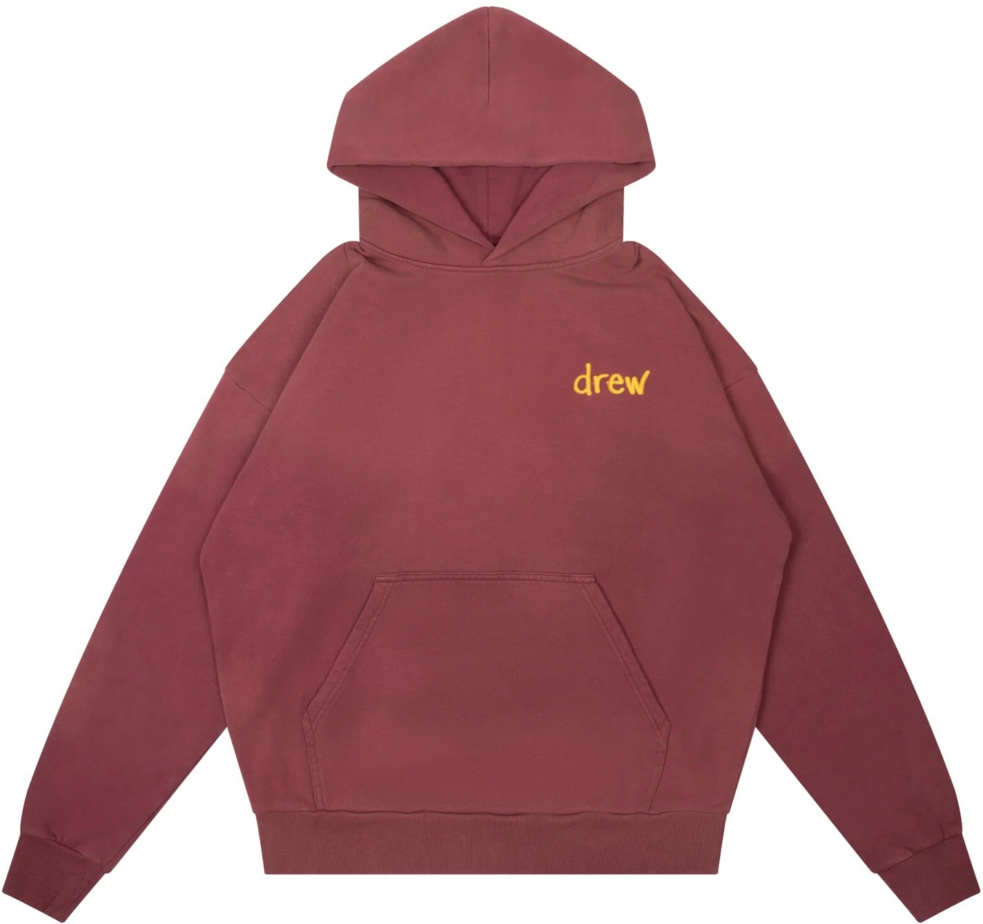 Drew House Scribble Hoodie 'Faded Maroon'