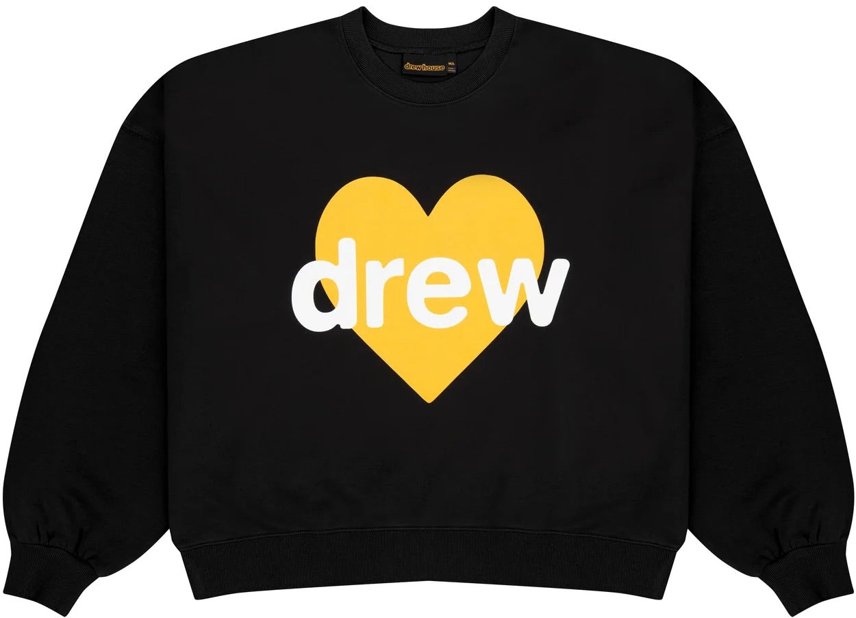 Drew House Infinite Love Boxy Crewneck 'Black'