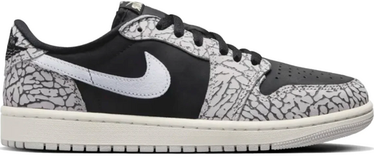 Air Jordan 1 Low Retro OG 'Black Cement' (W)