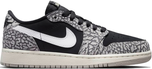 Air Jordan 1 Low Retro OG 'Black Cement' (GS)