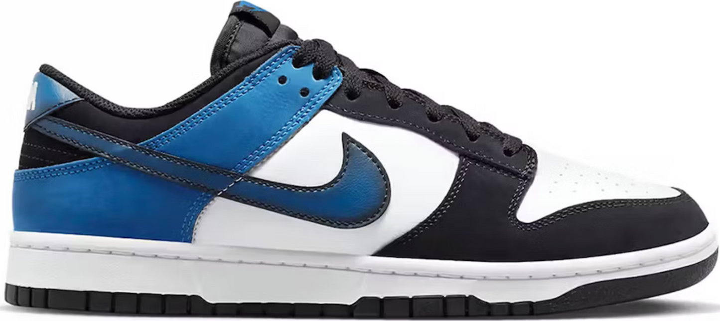 Nike Dunk Low 'Industrial Blue Airbrush Swoosh'