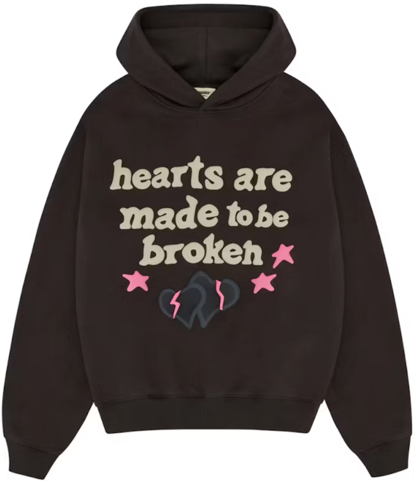 Broken Planet Hearts Are Made To Be Broken Hoodie 'Soot Black'