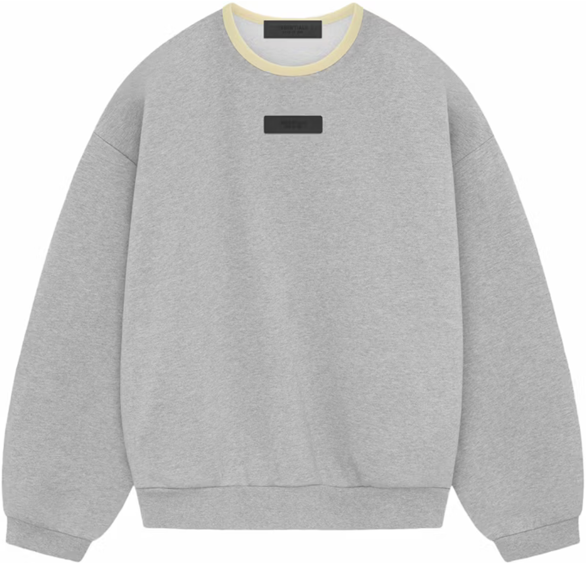 Fear of God Essentials Crewneck Sweatshirt 'Light Heather Grey' (SS24)