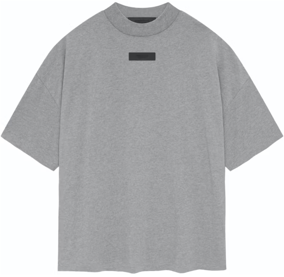 Fear of God Essentials S/S T-Shirt 'Dark Heather Oatmeal' (FW23)