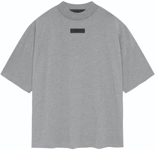 Fear of God Essentials S/S T-Shirt 'Dark Heather Oatmeal' (FW23)