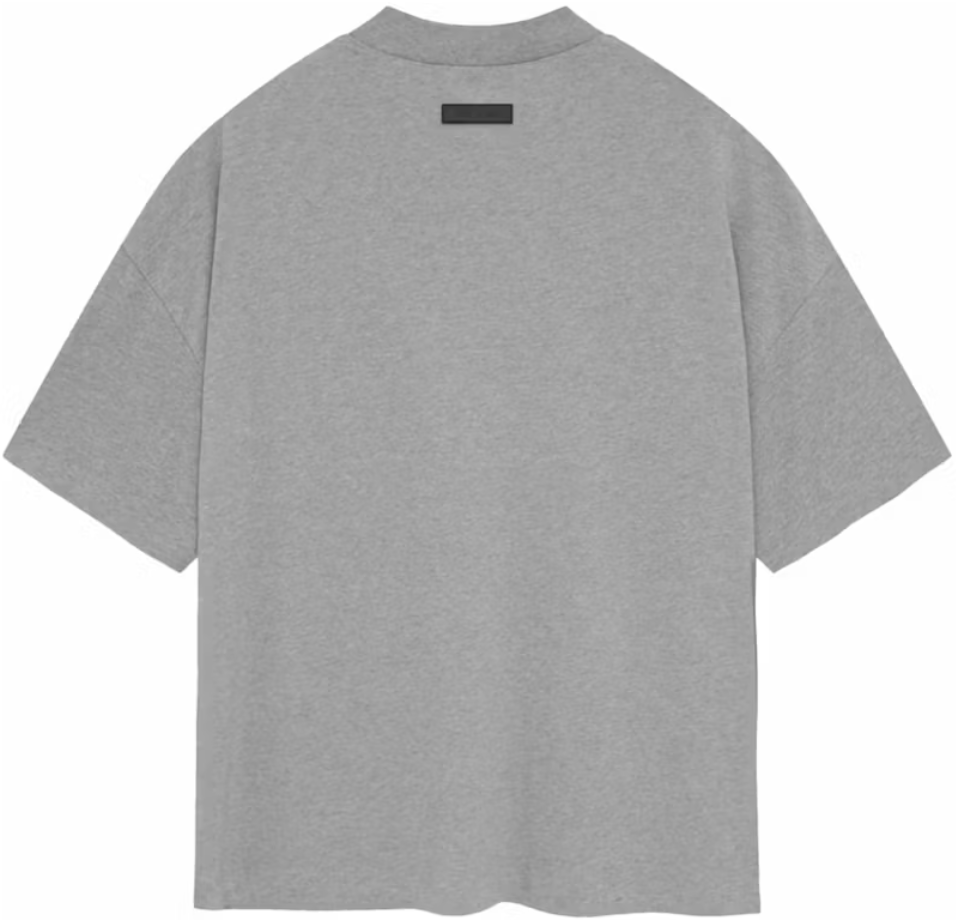 Fear of God Essentials S/S T-Shirt 'Dark Heather Oatmeal' (FW23)