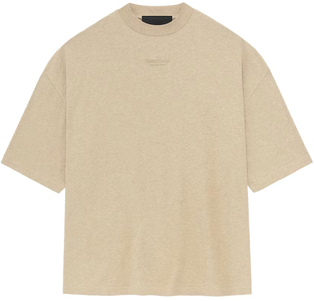 Fear of God Essentials S/S T-Shirt 'Gold Heather' (FW23)