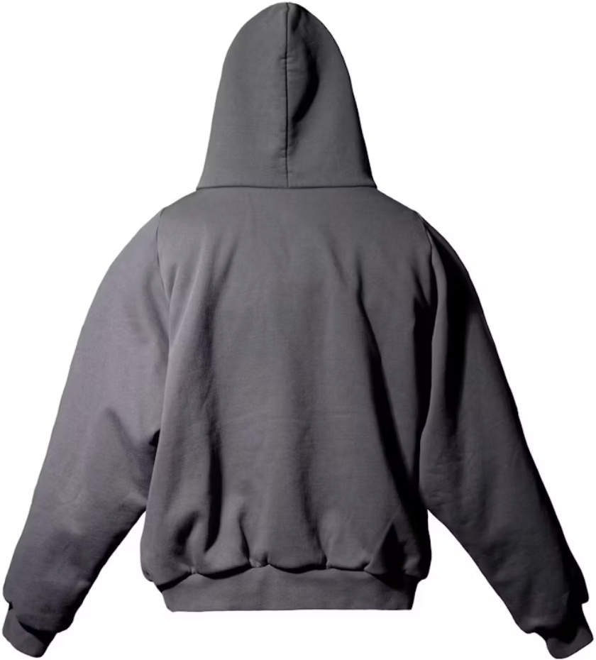 Yeezy Gap Engineered by Balenciaga Logo Shrunken Hoodie 'Black'