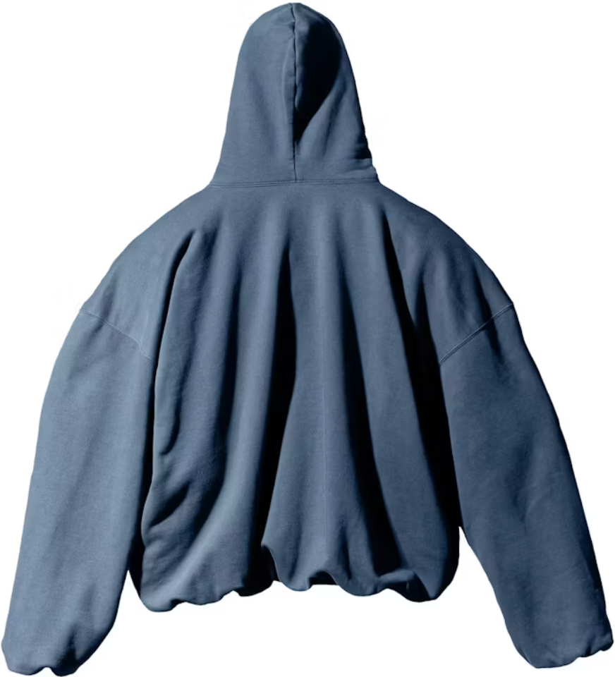 Yeezy Gap Engineered by Balenciaga Logo Hoodie 'Dark Blue'