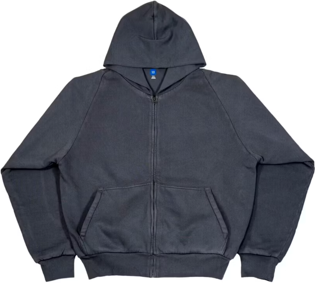 Yeezy x Gap Zip Up Exclusive Hoodie 'Black'