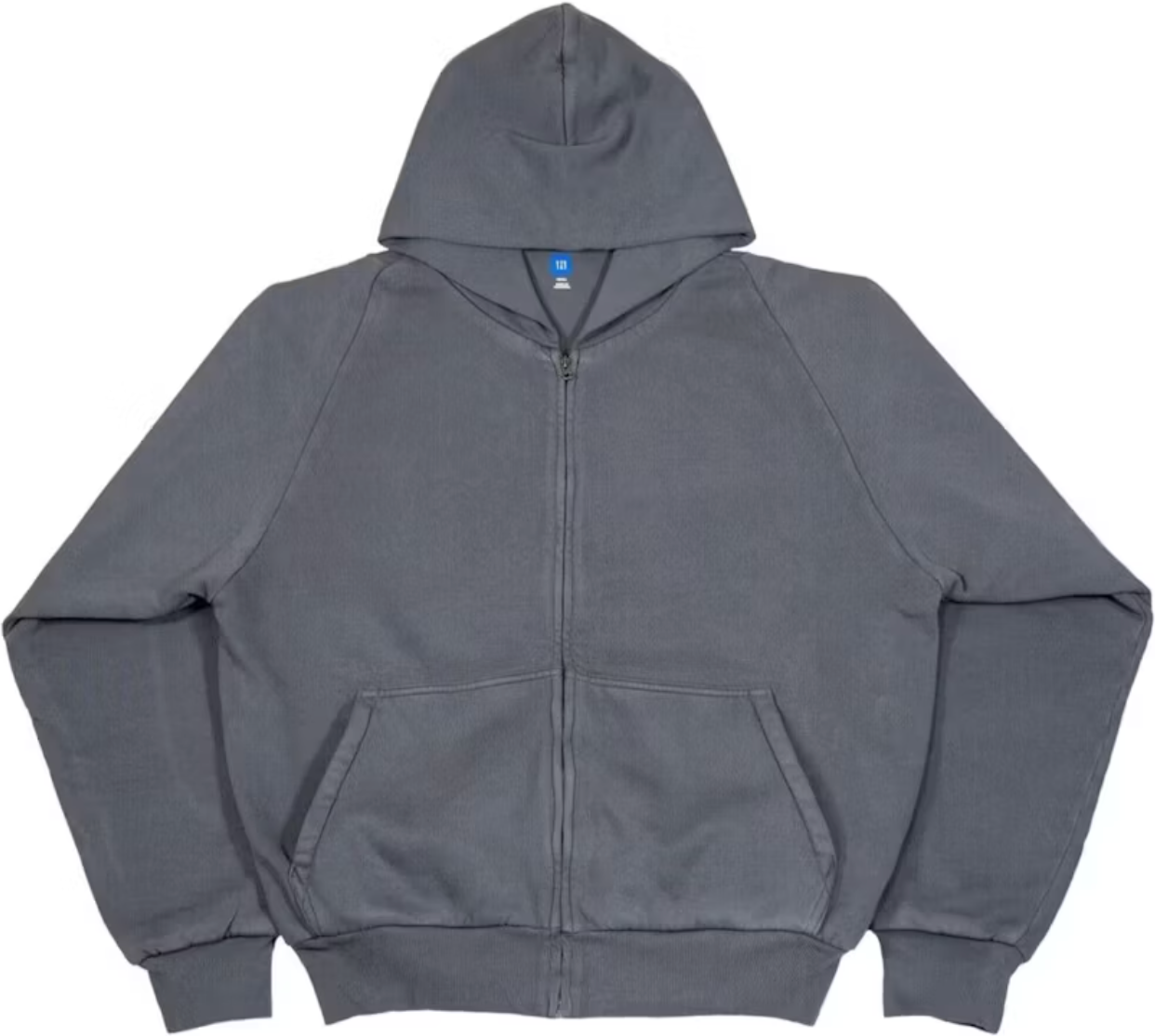 Yeezy x Gap Zip Up Exclusive Hoodie 'Dark Grey'